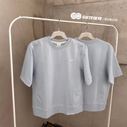 GMT8 耐克厚实的毛圈布短袖卫衣 Nike圆领上衣T恤 CV1940-440