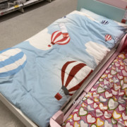 IKEA宜家国内 儿童床上用品三件套 单人纯棉被套 150x200cm