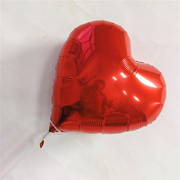 爱心铝膜铝箔广告气球定制印字logo印刷心形订做宣传布置汽球