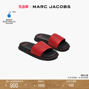 折扣MARC JACOBS SHOES MJ 牛皮拖鞋时尚单品情侣款