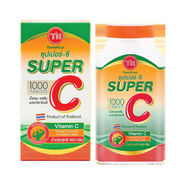 泰国superc超级vc咀嚼片维生素，c无色素美白片，小孩儿童孕妇sup