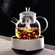 一屋窑玻璃茶壶套装耐热手工，茶具加厚日式电陶炉蒸煮泡茶壶功夫茶