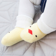 儿童宝宝袜子秋冬季纯棉男女童，加厚保暖短袜，新生婴幼儿松口毛圈袜
