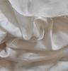 奶白色宽幅1.4米缎面真丝面料 丝棉缎桑蚕丝面料 柔软细腻丝绸缎