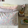 韩式单品搭配纯棉全棉枕套，一对装枕芯，枕头皮单个48x74cm枕头套