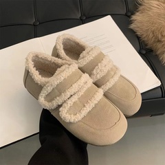 韩版勃肯鞋2022年森系女棉鞋子