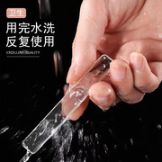 。纳米水晶玻璃婴儿美甲工具，抛光打磨亮甲指甲锉砂条神器便携搓条