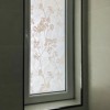 日系风格，静电无胶！白果花玻璃贴膜卫生间防走光窗户白果树贴纸