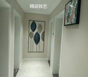 北欧简约现代客厅软装墙壁装饰品，玄关背景墙立体壁画铁艺壁挂壁饰