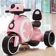 高档儿童电动三轮车婴儿太空车玩具车可坐人宝宝网红车男女孩摩托