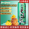 加拿大进口Arizona亚利桑那人参蜂蜜冰绿茶口味夏天饮料680ml/罐