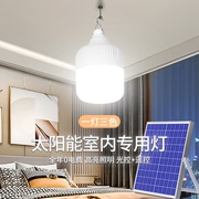 太阳能户外灯家用庭院灯泡室内led灯照明灯超亮一拖二2024吊灯