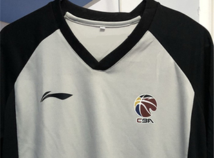 CBA经典 篮球 裁判服上衣 专业男女裁判员 可定制印字印号