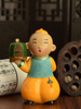 泥人老北京娃娃小摆件中国特色，送老外京剧泥人张泥塑工艺