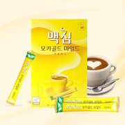 韩国进口黄麦馨咖啡100条礼盒1.2kg速溶摩卡Maxim3合1咖啡