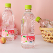 日本可口可乐饮料LOHAS乐活透明水网红白桃水进口桃子水果味饮料