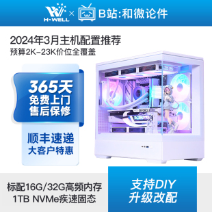 2024年3月主机配置预算2K-2W 游戏主机diy台式电脑组装机