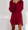 2018大码女装毛衣女Plus Size Women Sweaters Winter Blouse 4XL