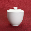 LY金丝糖缸 欧式  纯白骨瓷咖啡器具 糖缸 方形陶瓷 西餐具200ml