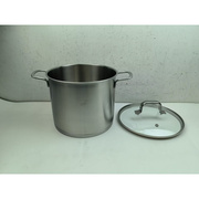 少量德国工艺304不锈钢深汤锅，炖锅卤味锅煮锅，小尺寸大容量22cm