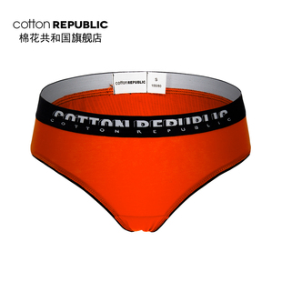 Cotton Republic/棉花共和国女2020情侣棉质低腰性感三角内裤