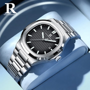 瑞之缘瑞士品牌鹦鹉螺手表机械感夜光防水跨境外贸石英腕表