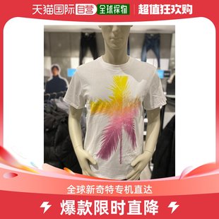韩国直邮CalvinKleinJeans T恤 Calvin Klein 男款 多色 棕榈树