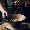 日式陶瓷碗家用大号拉面碗，饭碗面条汤碗，创意餐具套装商用斗笠碗