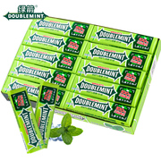绿箭口香糖条装5片20条盒装100片清凉薄荷味清新口气零食糖果