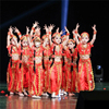 印度舞演出服儿童，新疆舞蹈服装女童肚皮舞，表演服幼儿园舞蹈服元旦