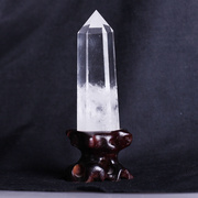 天然白水晶柱 白水晶柱摆件 水晶 水晶簇 白水晶簇