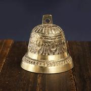 铜钟铜铃铛门铃黄铜铃铛提醒铃开口复古宠物铃铛法事
