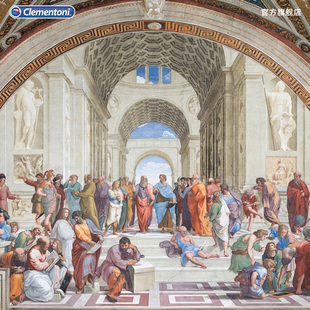 Clementoni世界博物馆名画拼图成人版梵高拉斐尔1000片解压高难度