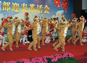 老虎演出服儿童动物表演服虎娃闹春幼儿园小老虎舞蹈服装女童
