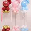 520波波球气球立柱开业庆典，装饰场景布置粉色，大号年会儿童生