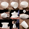 陶瓷品茗杯羊脂玉功夫茶具茶壶盖碗，大茶杯茶盏，公道杯泡茶主人单杯