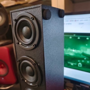 丹麦木质6单元40w蓝牙回音壁音响，插卡u盘电视音箱电脑桌面便携