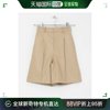 日本直邮KBF 女士秋冬短裤 休闲成熟款式 柔和色调 合成皮革材质
