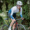 捷酷22春夏女款长袖骑行服透气排汗舒适修身自行车，骑行装备上衣