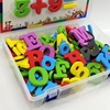 英文字母数字磁力贴片儿童益智玩具拼装积木纯智力磁铁吸铁石贴女