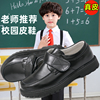 2023儿童真皮童鞋韩版男童黑色，皮鞋白色学生单鞋，中大童钢琴礼服鞋