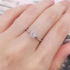 雅丹妮珠宝18k钻石戒指显大女戒结婚求婚钻戒近克拉50分H vs