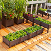 家庭阳台种植神器屋顶菜园，种植箱蔬菜种植槽长方形花盆特大号