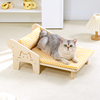 猫床宠物床实木猫窝四季通用不占地猫咪床小型犬离地可拆洗狗狗床
