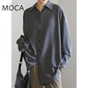 selectmoca高级材质日系时尚，百搭长袖衬衫日本直邮30001387