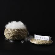 羽绒散装水洗羽绒原料95%白鸭绒鹅绒大朵羽绒被羽绒服制品填充物