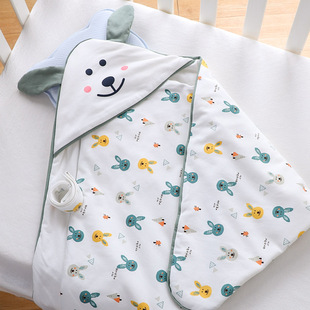初生婴儿包被春秋夏季新生儿龙宝宝用品纯棉抱被薄产房包单冬加厚
