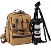 卡芮尔C007 复古帆布相机背包单反专业双肩摄影包多功能防盗旅行