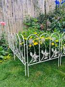 花园围栏庭院铁艺栅栏地插户外阳台，菜园花圃小篱笆植物矮护栏围挡