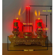 电子香烛佛供香炉蜡A81661烛一体财神爷用电蜡烛和电电子香烛专灯